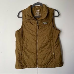 SOLD! LL Bean Women Puffer Vest Medium